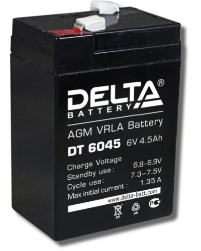 Delta DT 6045. Аккумулятор герметичный свинцово-кислотный. Delta в Щелково