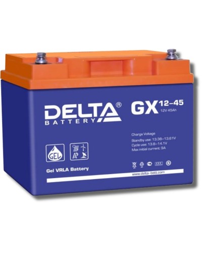 Delta GX 12-45. Аккумулятор герметичный свинцово-кислотный. Delta в Щелково
