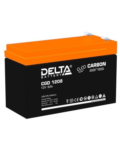 Delta CGD 1208. Аккумулятор герметичный свинцово-кислотный. Delta в Щелково