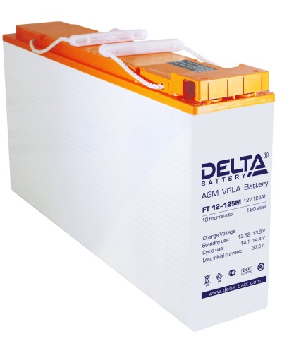 Delta FT 12-125 M. Аккумулятор герметичный свинцово-кислотный. Delta в Щелково