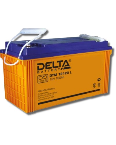 Delta DTM 12120 L. Аккумулятор герметичный свинцово-кислотный. Delta в Щелково