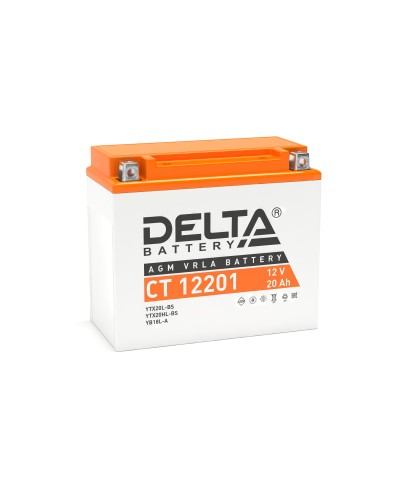 Delta CT 1220.1. Аккумулятор герметичный свинцово-кислотный стартерный. Delta в Щелково
