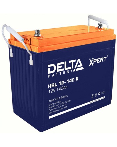 Delta HRL 12-140 X. Аккумулятор герметичный свинцово-кислотный. Delta в Щелково