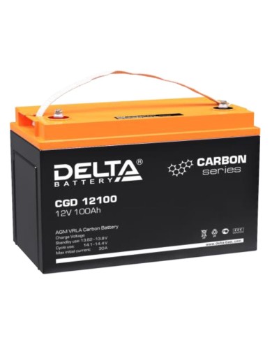 Delta CGD 12100. Аккумулятор герметичный свинцово-кислотный. Delta в Щелково