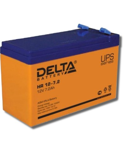 Delta HR 12-7.2. Аккумулятор герметичный свинцово-кислотный. Delta в Щелково