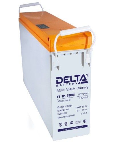 Delta FT 12-180 M. Аккумулятор герметичный свинцово-кислотный. Delta в Щелково