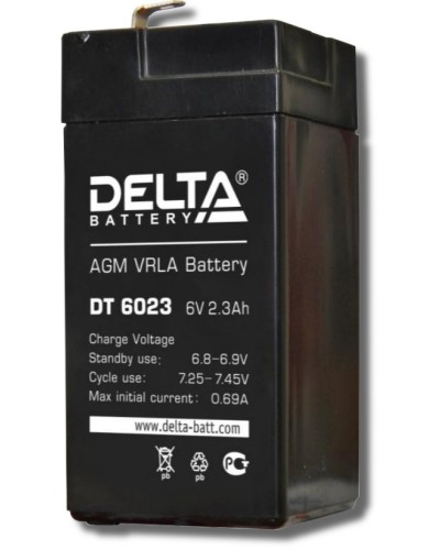 Delta DT 6023. Аккумулятор герметичный свинцово-кислотный. Delta в Щелково