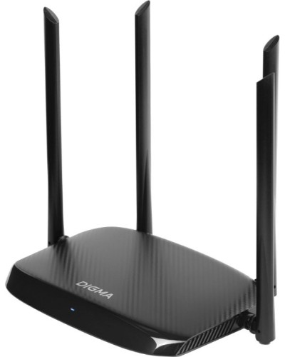 DWR-AC1201 AC1200 10/100BASE-TX черный. Роутер беспроводной. Digma в Щелково