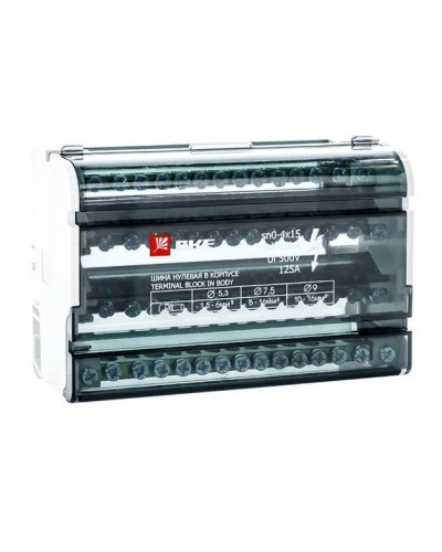 Шина нулевая в корпусе 4х15 (sn0-4х15). Шина нулевая в корпусе. EKF в Щелково