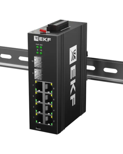 TSX-ML2-2GX/SFP-8GTP. Промышленный управляемый коммутатор. EKF в Щелково