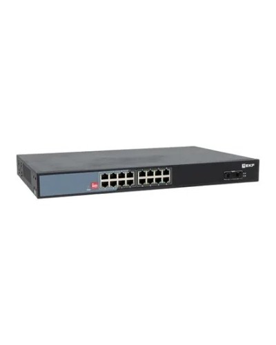 TSX-U-2GX/SFP-16GTP-R. Промышленный неуправляемый коммутатор. EKF в Щелково