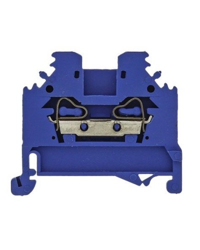 JXB-S-2.5 2-проводная, синяя (plc-jxb-s-2.5b). Колодка клеммная пружинная. EKF в Щелково