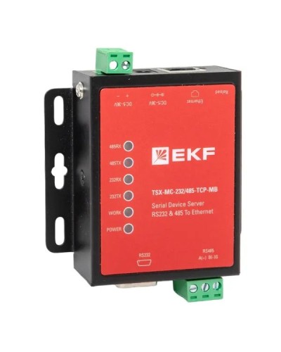 TSX-MC-232/485-TCP-MB. Преобразователь RS-232/485 в Ethernet. EKF в Щелково