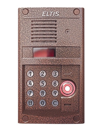 DP420-TD22 (медь). Блок вызова домофона. ELTIS в Щелково