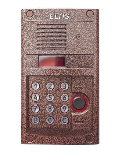 DP400-RDC24 (медь). Блок вызова домофона. ELTIS в Щелково