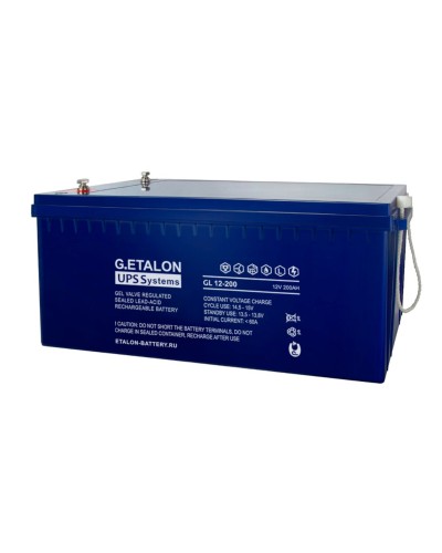 G.ETALON GL 12-200. Аккумулятор герметичный свинцово-кислотный. ETALON в Щелково