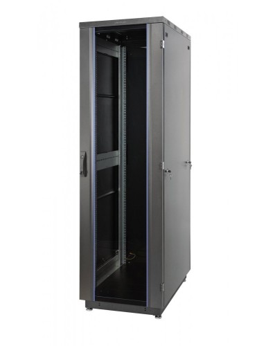 60F-42-88-31BL. Шкаф телекоммуникационный 19 напольный 42U. Eurolan в Щелково