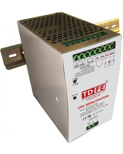 UPS 300W/24V/DIN. Источник вторичного электропитания резервированный. FARADAY в Щелково