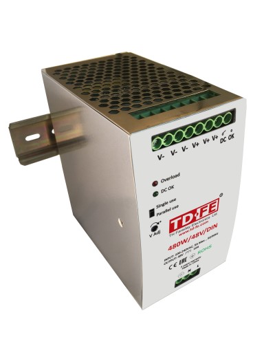 480W/48V/DIN. Блок питания. FARADAY в Щелково