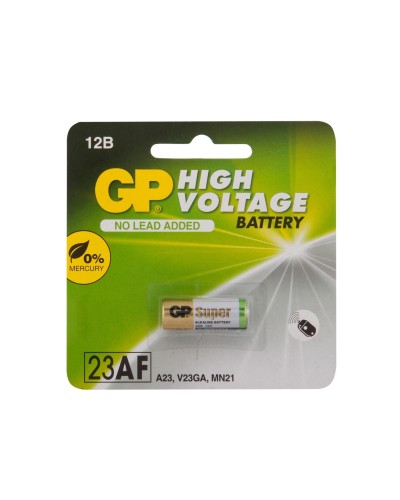 GP 23AF (GP 23AFRA-2F1), БЛИСТЕР. Высоковольтная батарейка 12В. GP Batteries в Щелково