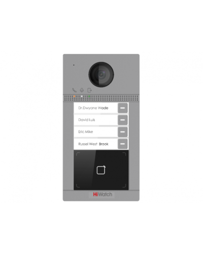 VDP-D4214W(B)/Flush. Вызывная панель IP-домофона. HiWatch в Щелково
