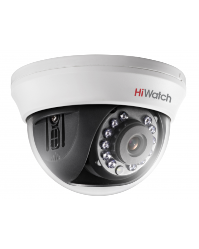 DS-T591(C) (2.8 mm). Бюджетная видеокамера мультиформатная купольная. HiWatch в Щелково