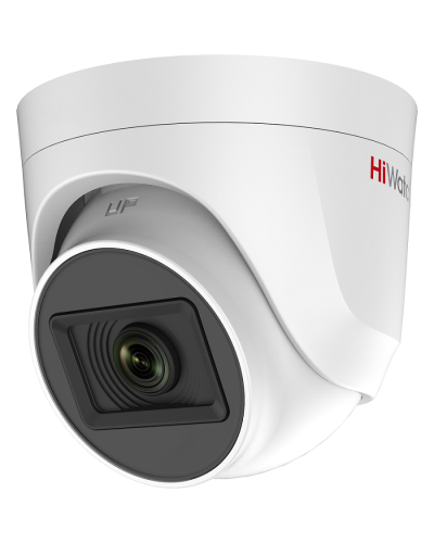 HDC-T020-P(B)(3.6mm). Бюджетная видеокамера мультиформатная купольная. HiWatch Ecoline в Щелково
