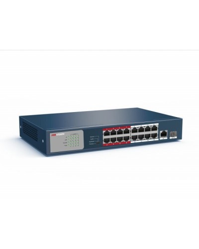 DS-3E0318P-E/M(B). Коммутатор с питанием POE. Hikvision в Щелково