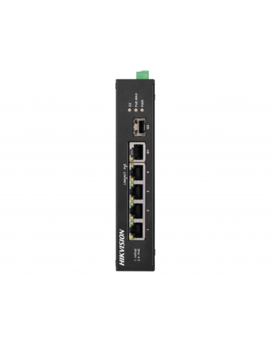 DS-3T0306HP-E/HS. Коммутатор с питанием POE. Hikvision в Щелково