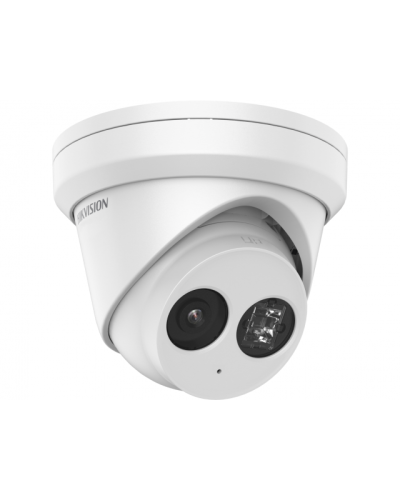 DS-2CD2383G2-IU(4мм). Профессиональная видеокамера IP купольная. Hikvision в Щелково