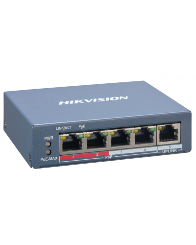 DS-3E1105P-EI. Коммутатор с POE. Hikvision в Щелково