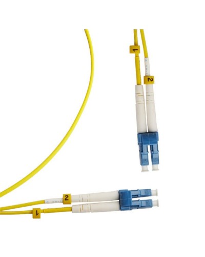 FC-D2-9-LC/UR-LC/UR-H-2M-LSZH-YL. Патч-корд волоконно-оптический LC/UPC-LC/UPC. Hyperline в Щелково
