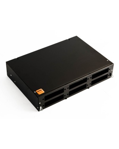 FO-19V-2U-6xSLT-W130H30-48UN-BK. Кросс оптический 19. Hyperline в Щелково
