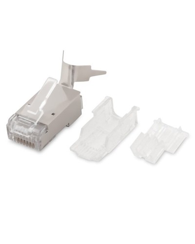 PLUG-8P8C-UV-C6A-SH-50 (50 шт). Разъем RJ-45. Hyperline в Щелково