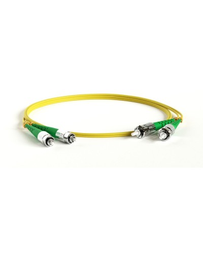 FC-D2-9-FC/AR-ST/AR-H-1M-LSZH-YL. Патч-корд волоконно-оптический ST-FC. Hyperline в Щелково