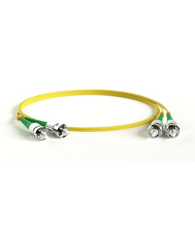 FC-D2-9-ST/AR-ST/AR-H-1M-LSZH-YL. Патч-корд волоконно-оптический ST-ST. Hyperline в Щелково