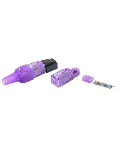 PLUD-8P8C-S-C6-VL. Разъем RJ-45. Hyperline в Щелково