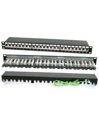 PP2-19-24-8P8C-C6A-SH-110D. Патч-панель 19. Hyperline в Щелково