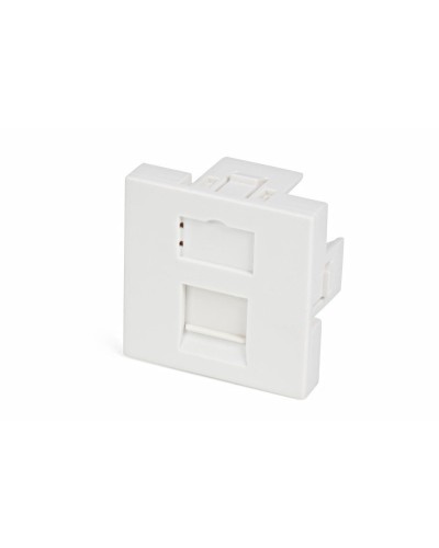 SIP2-1K-M45-45. Вставка 45х45 для 1 модуля формата Keystone Jack, со шторкой. Hyperline в Щелково
