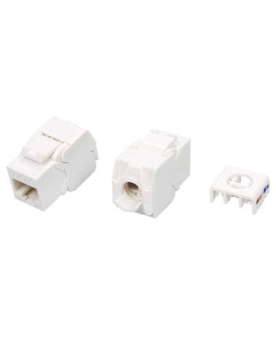 KJ8-8P8C-C6-180-TLS-WH. Вставка Keystone Jack RJ-45. Hyperline в Щелково