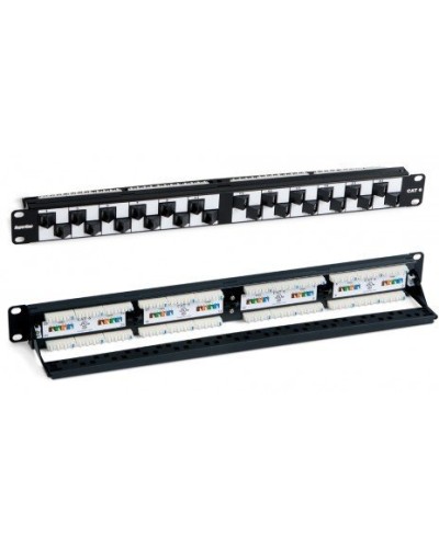 PP2A-19-24S-8P8C-C6-110. Патч-панель 19. Hyperline в Щелково
