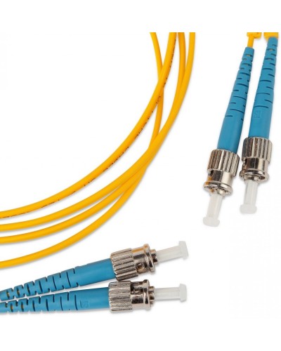 FC-D2-9-ST/UR-ST/UR-H-2M-LSZH-YL. Патч-корд волоконно-оптический ST-ST. Hyperline в Щелково