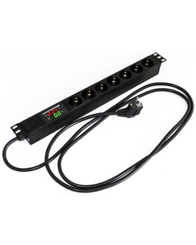 SHE19-7SH-AV-2.5EU. Блок розеток 19. Hyperline в Щелково