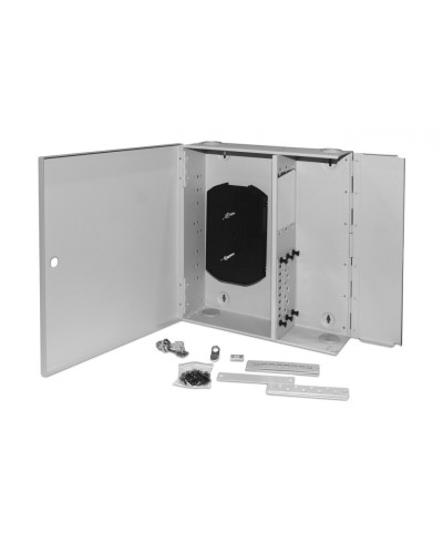 FO-WBX-6xSLT-W140H42-48UN-GY. Кросс оптический настенный. Hyperline в Щелково