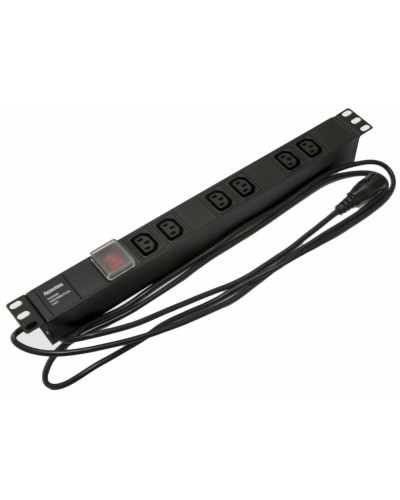 SHE19-6IEC-S-2.5IEC. Блок розеток 19. Hyperline в Щелково