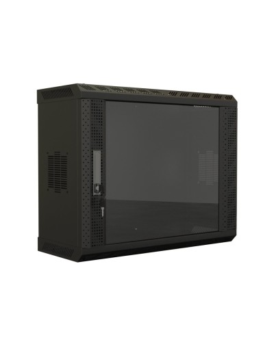 TWS-0625-GP-RAL9004. Шкаф телекоммуникационный 19 настенный 6U. Hyperline в Щелково