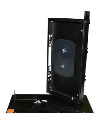 FO-19R-1U-3xSLT-W140H42-24UN-BK. Кросс оптический 19. Hyperline в Щелково