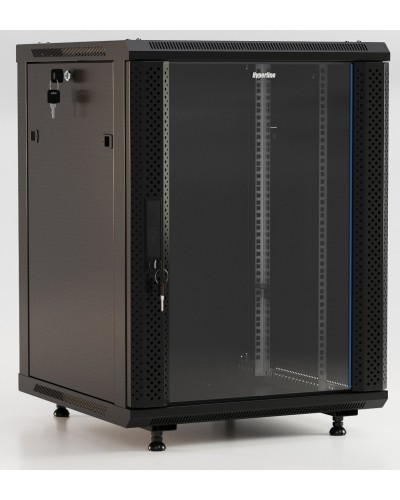 TWB-FC-1845-GP-RAL9004. Шкаф телекоммуникационный 19 настенный 18U. Hyperline в Щелково