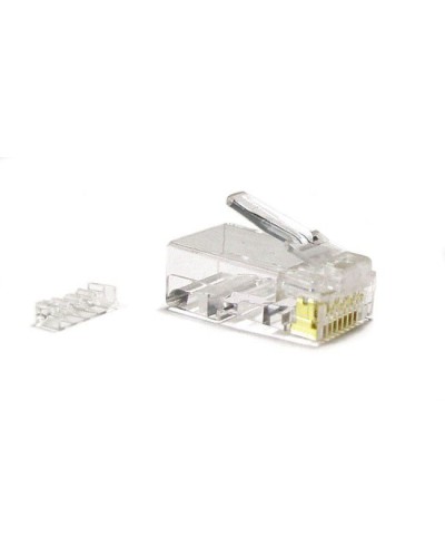 PLUG-8P8C-UV-C6-SH-100 (100 шт). Разъем RJ-45. Hyperline в Щелково