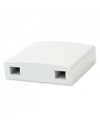 FO-WB86-FTTH-2UN-WH. Оптическая абонентская розетка. Hyperline в Щелково